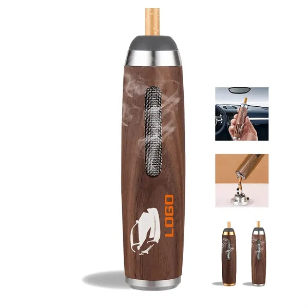 Portable Travel Handheld Walnut Cigarette Holder