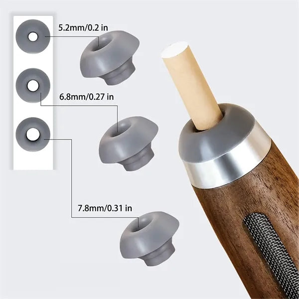 Portable Travel Handheld Walnut Cigarette Holder