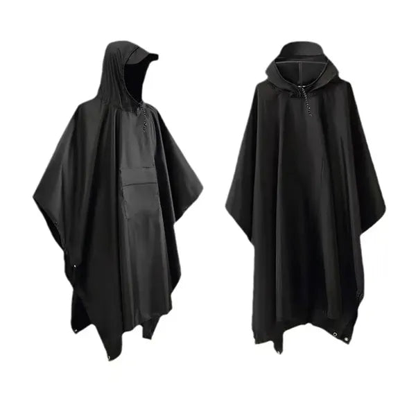 Hooded Rain Poncho