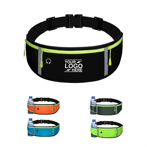 Running Belt Fanny Pack with Bottle Holder