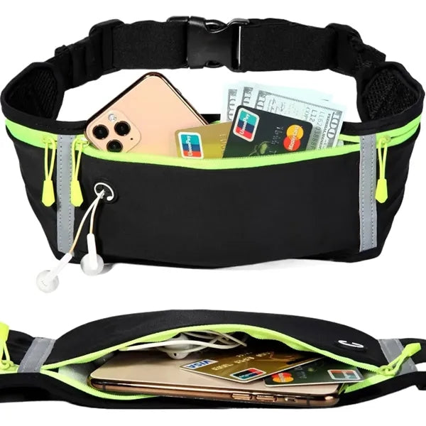 Running Belt Fanny Pack with Bottle Holder