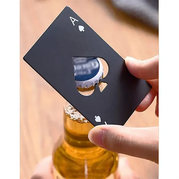 Ace Of Spades Bottle Openers