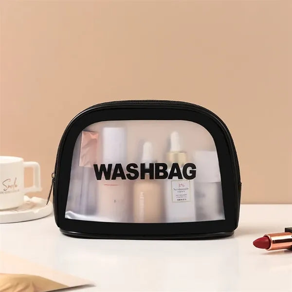 Clear Toiletries Travel Makeup Cosmetic Bag