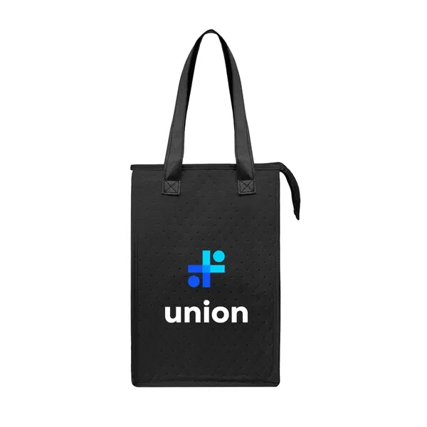 Dimples rPET Non-Woven Cooler Tote Bag