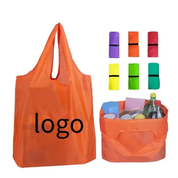 Polyester shopping bag with Elastic Band