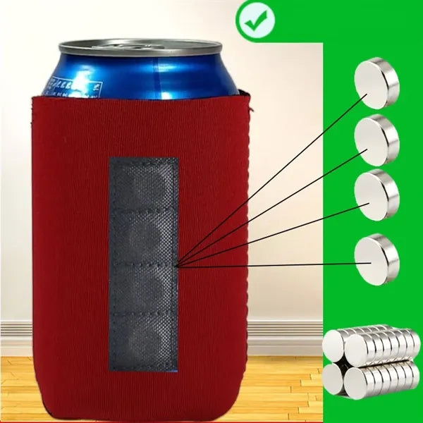 Neoprene Magnetic Stubby Cooler Insulated Low MOQ