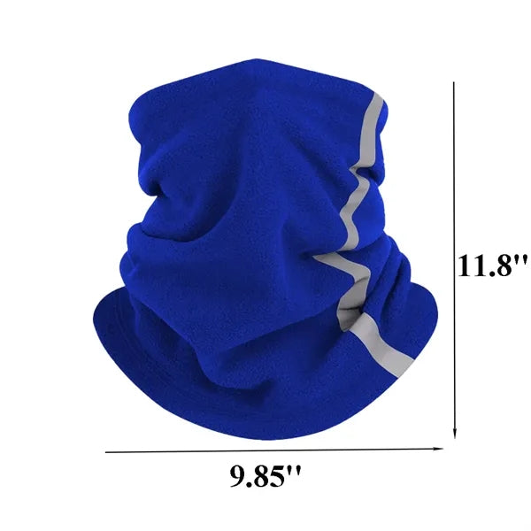 Double-layer Reflective Winter Thermal Neck Warmer Ski Mask
