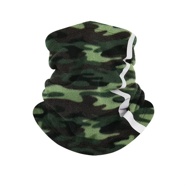 Double-layer Reflective Winter Thermal Neck Warmer Ski Mask