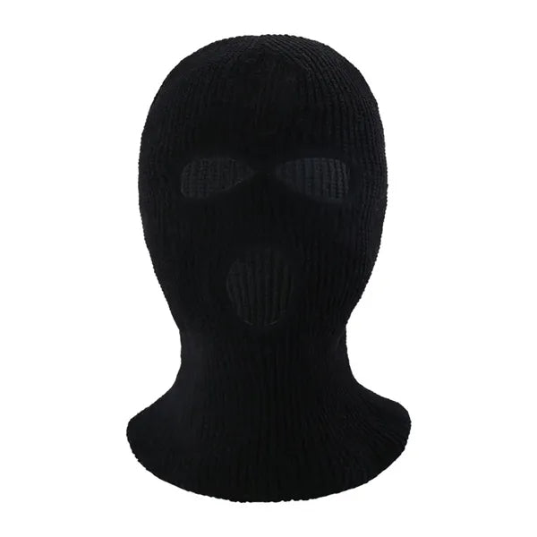 3-Hole Unisex Knit Full Face Cover Ski Mask