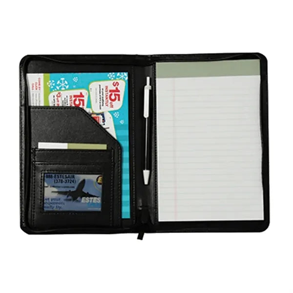 Burbank Junior Padfolio with Zipper Closure
