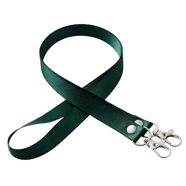 Lanyard with Double Lobster Clip