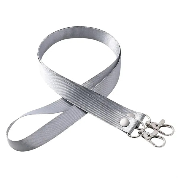 Lanyard with Double Lobster Clip