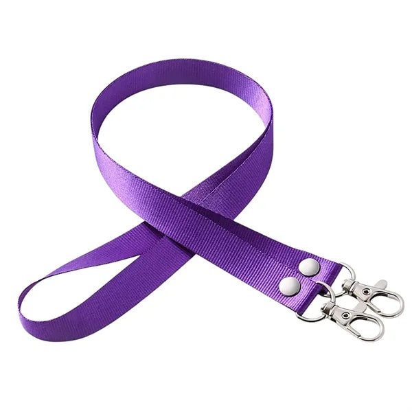 Lanyard with Double Lobster Clip