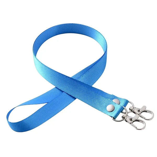 Lanyard with Double Lobster Clip