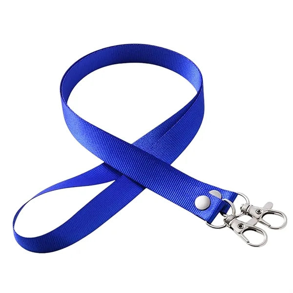 Lanyard with Double Lobster Clip