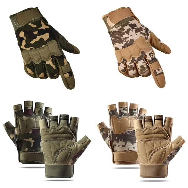 Outdoor Anti-Slip Sports Tactical Protection Gloves