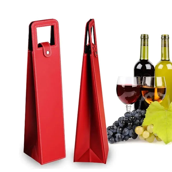 Wine Gift Tote Bag Custom Bottle Carrier Holder