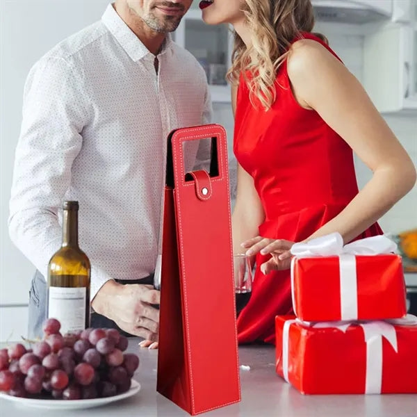 Wine Gift Tote Bag Custom Bottle Carrier Holder
