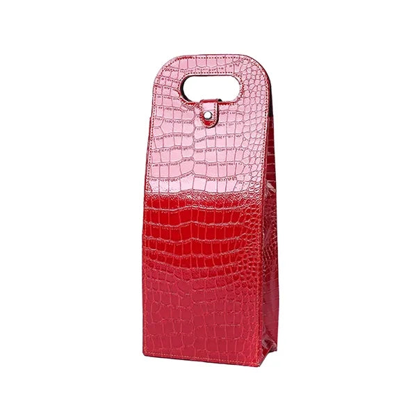 Double Wine Gift Tote Bag Custom Bottle Carrier