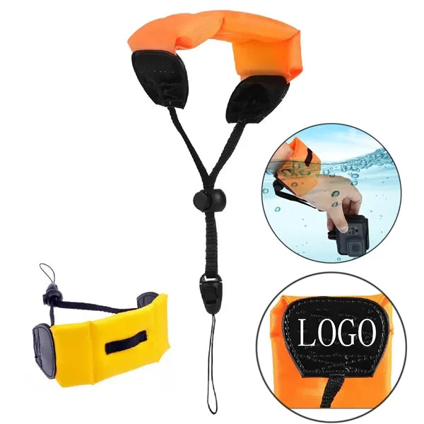 Waterproof Camera Float Hand Grip Lanyard