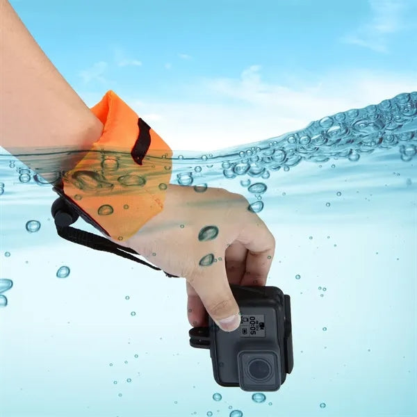 Waterproof Camera Float Hand Grip Lanyard