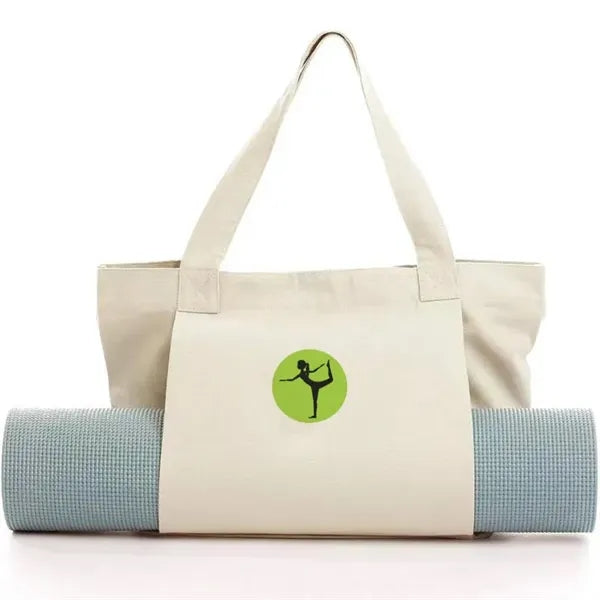 Canvas Yoga Tote Bag