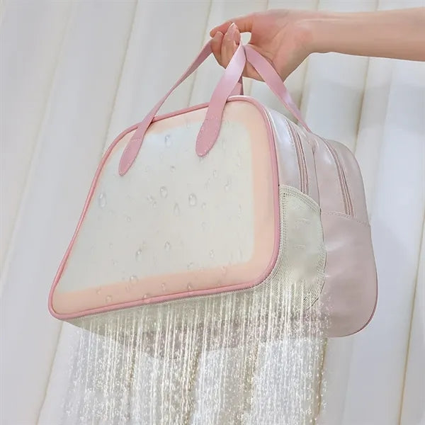 Travel Makeup Cosmetic Clear Toiletry Bag