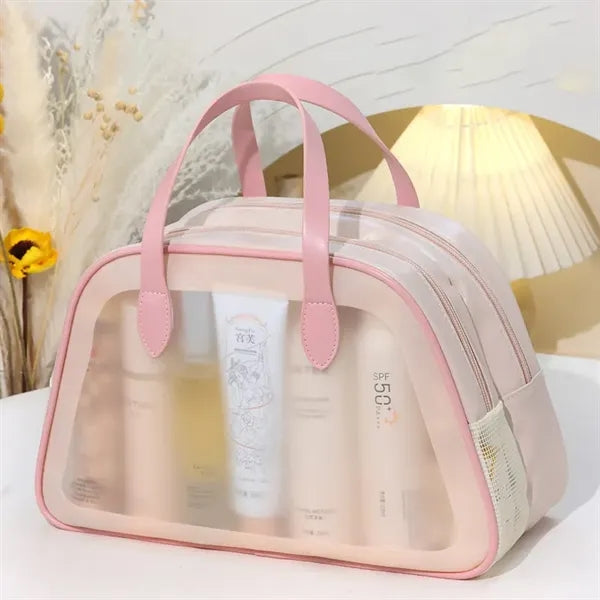 Travel Makeup Cosmetic Clear Toiletry Bag