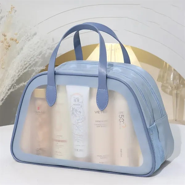 Travel Makeup Cosmetic Clear Toiletry Bag