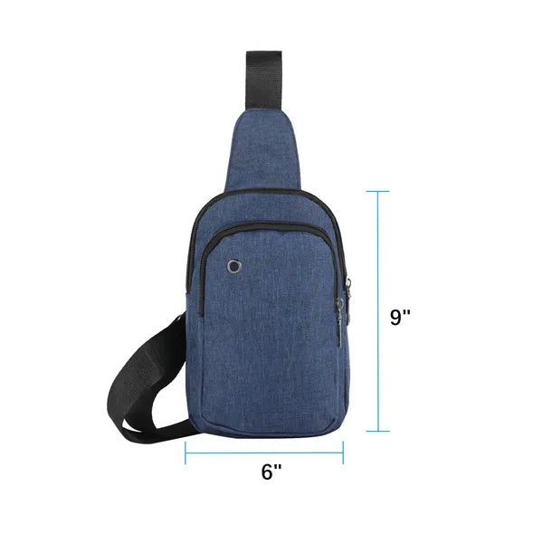 Anywhere Crossbody Sling Bag Backpack (Ocean)