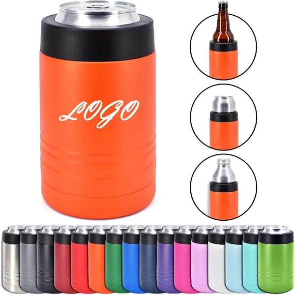 Stainless Steel 12oz Vacuum Insulated Can and Bottle Cooler