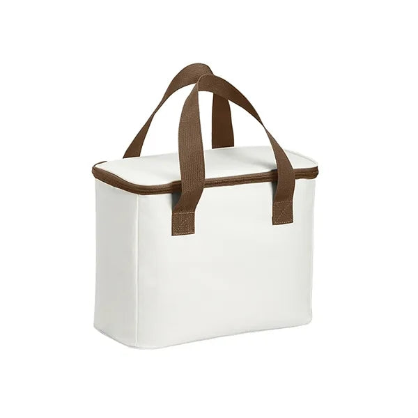 Lightweight Large Capacity Beige Lunch Bag for Office