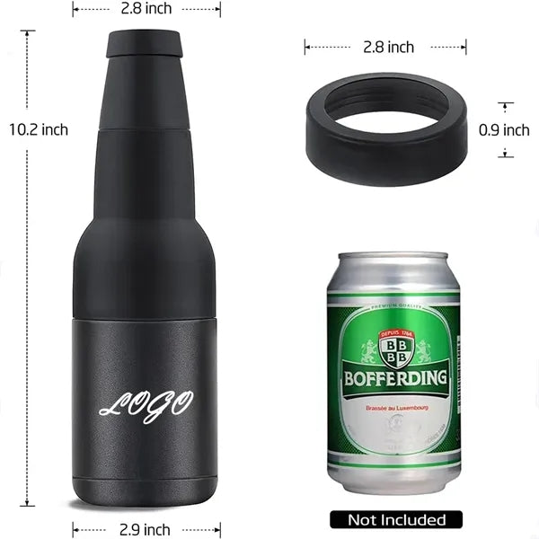 3-In-1 Beer Bottle and Can Cooler with Opener