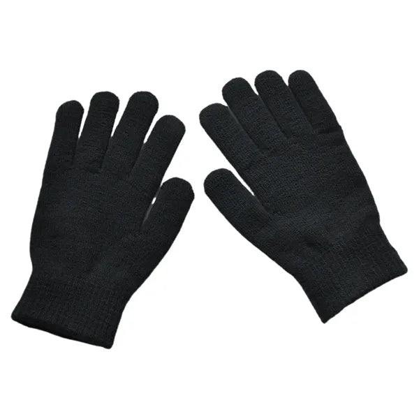 Winter Knitted Gloves Full Finger Adult Mittens