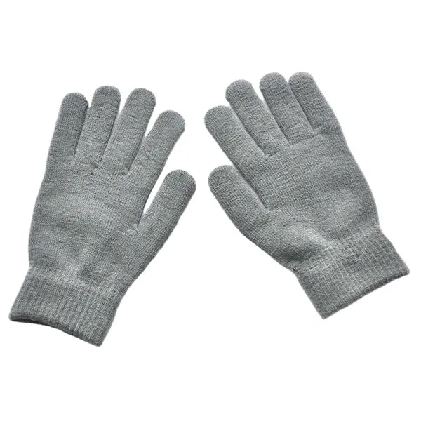 Winter Knitted Gloves Full Finger Adult Mittens