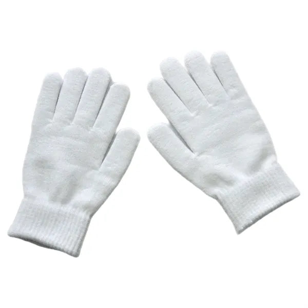 Winter Knitted Gloves Full Finger Adult Mittens