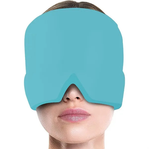 Hypothermia Cooling Gel Hat Masks Relieving Migraines Stress