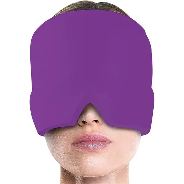Hypothermia Cooling Gel Hat Masks Relieving Migraines Stress