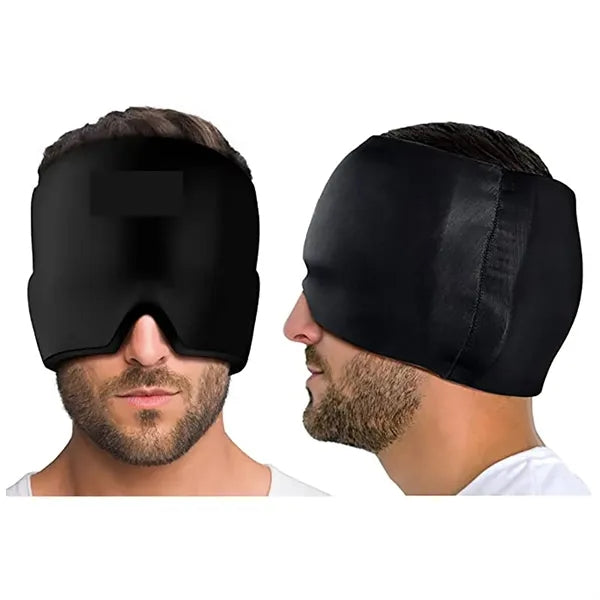Hypothermia Cooling Gel Hat Masks Relieving Migraines Stress