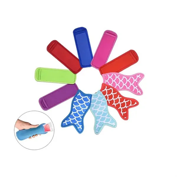 Neoprene Ice Pop Sleeves, Popsicle Sleeve Holder