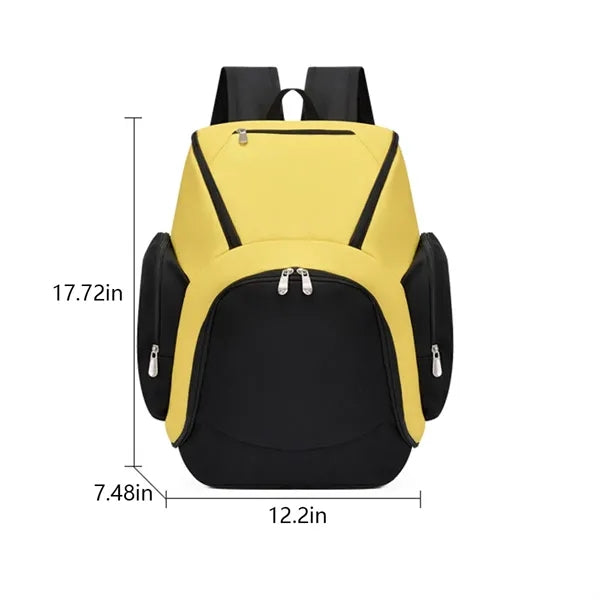 Large Capacity Basketball Football Shoe Gym Backpack for Men
