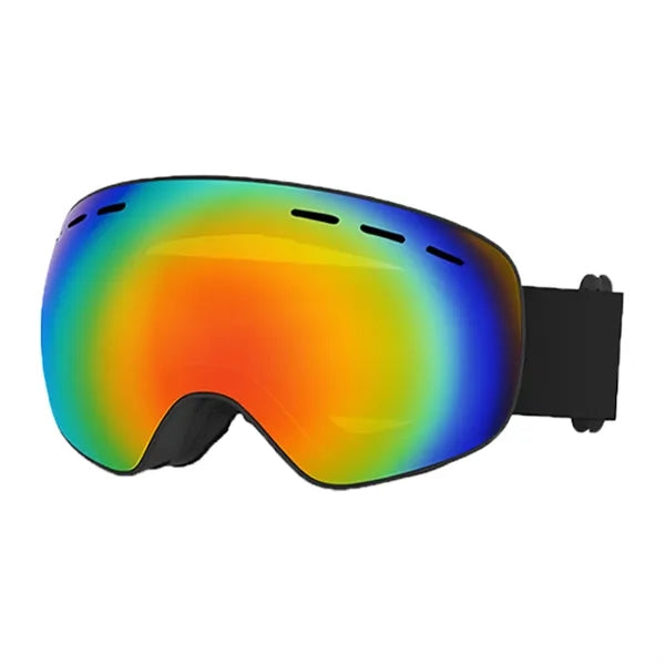 Spherical Double Layer Anti Fog Ski Goggles