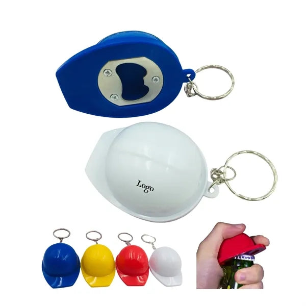 Hard Hat Opener Keychain