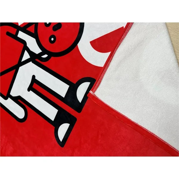 Soft Full Color 300gsm Bamboo Fiber Sweat Sports Towel