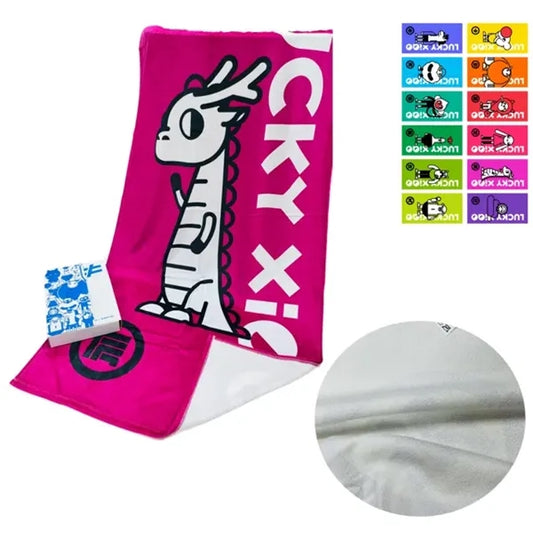 Soft Full Color 300gsm Bamboo Fiber Sweat Sports Towel