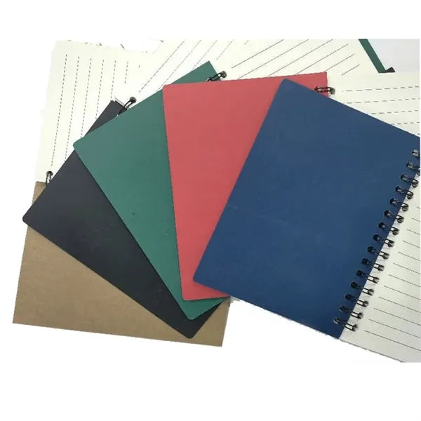 Hard Cover Journal Notebook w/Click Action Ballpoint Pen