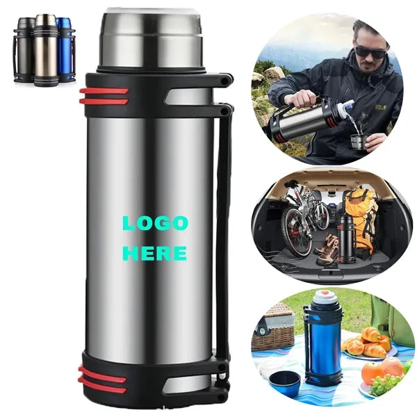 40oz Insulated Water Bottle Travel Vacuum Thermos