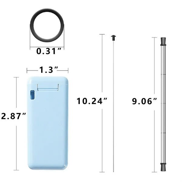 Folding Stainless Steel Straws