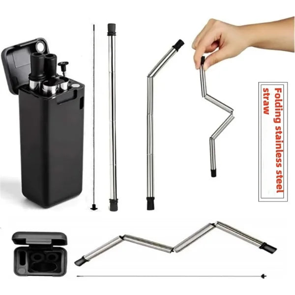 Folding Stainless Steel Straws