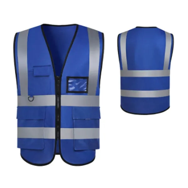 Reflective Safety Vest with Pockets